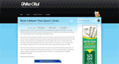 Desktop Screenshot of dhika.cikul.or.id